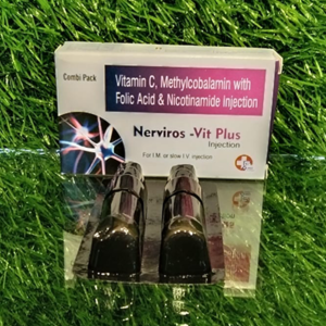 Each 15 ml (part-1) contains vitamins-c ip 150 mg wfi each 1 ml part (2)mecobalamin 2500 mcg folic acid ip 0.7 mg nicotinamide ip12 mcg