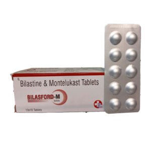 Bilastine 20 mg + montelukast 10 mg Tablets