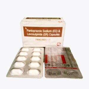 Pantoprazole 40mg and levosulpiride 75mg capsules