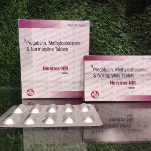 Pregabalin -75 mg + nortriptyline -10 mg + methylcobalamin-1500 mcg