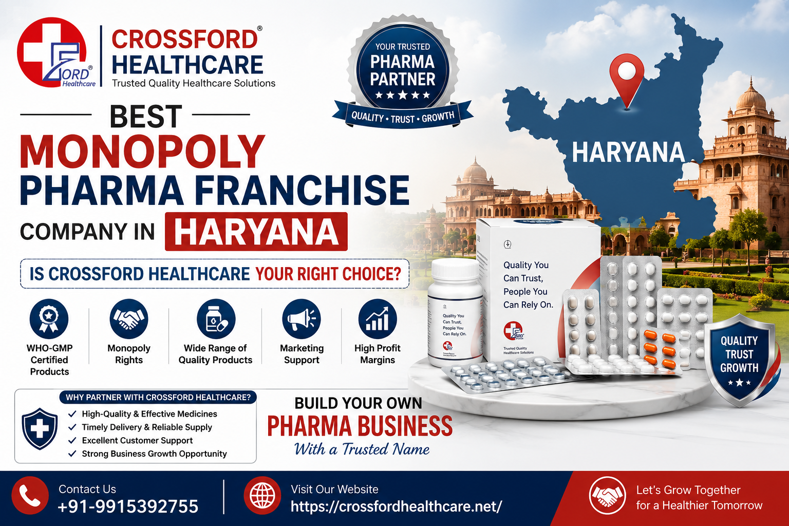 Best Monopoly Pharma Franchise Company in Haryana