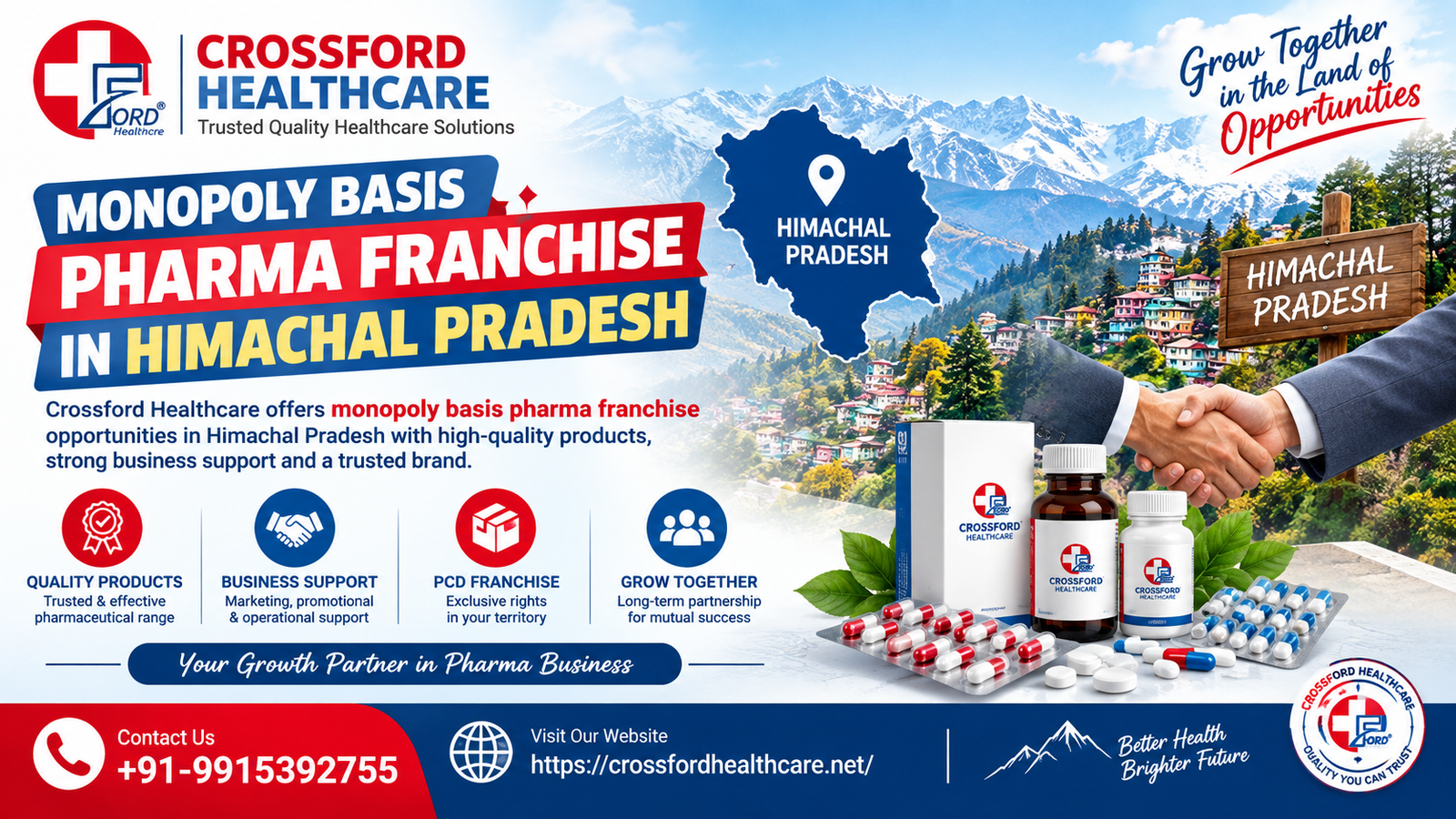 Monopoly Basis Pharma Franchise in Himachal Pradesh